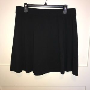 H&M Black Skater Skirt